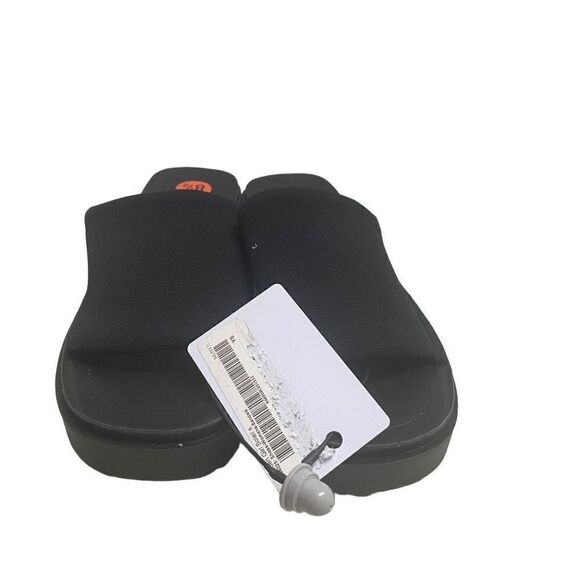 MADDEN GIRL Soleil‎ Slip On Sandals Black Size 8 Round Toe New With Tags No Box - Picture 1 of 9